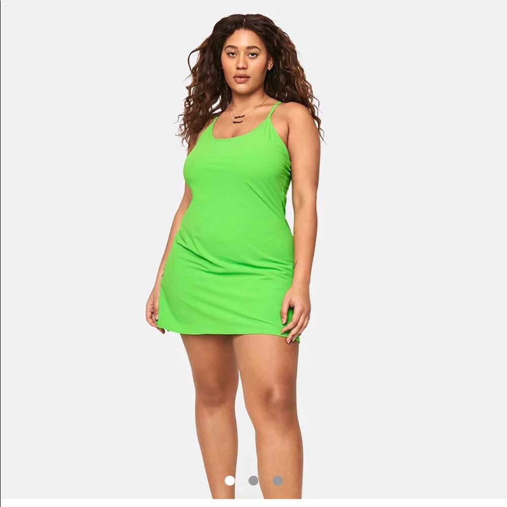 Outdoor Voices Exercise Dress Lime Green